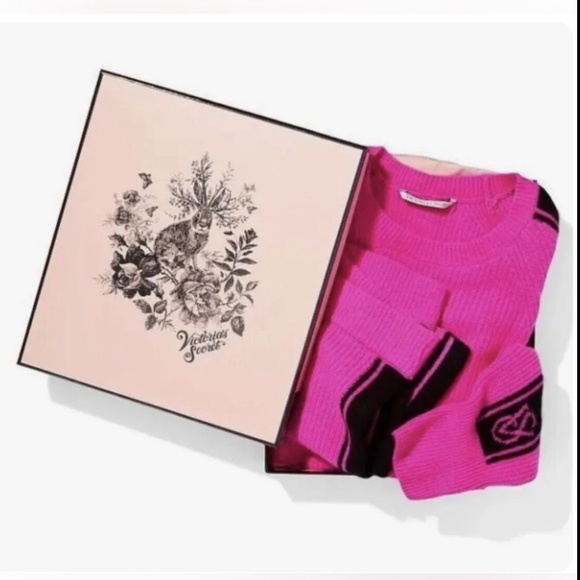 NWT Luxe! Victoria Secret 💯 *Cashmere* 2pc Lounge Gift Set VS - Picture 2 of 3